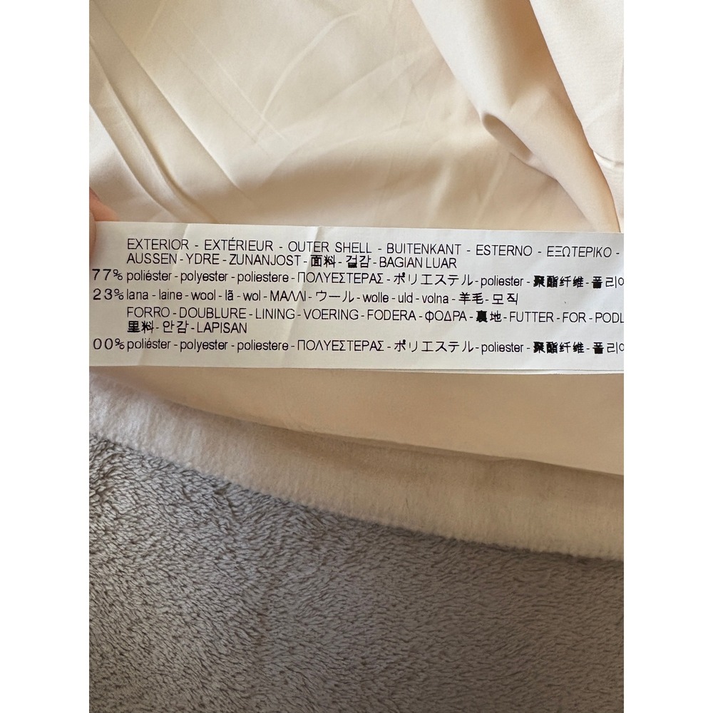 Zara Basic Hooded Jacket Snap Button Pockets Oute… - image 7